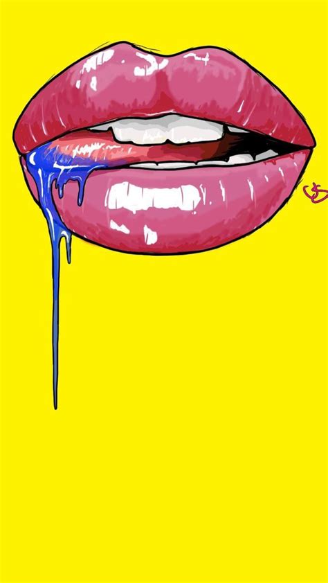 Pin By Dany On Wallpapers IPhone Lips Illustration Pop Art Lips Pop