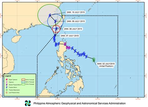 Typhoon Chan Hom To Enter PAR As Egay Makes Exit