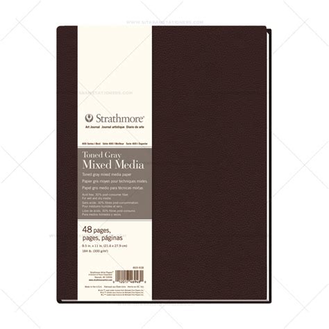 Strathmore 400 Series Toned Tan Gray Mixed Media Hardbound