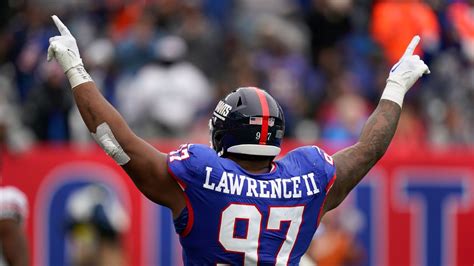 Giants Give Dt Dexter Lawrence Year Million Extension Abc New