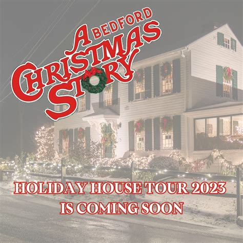 Dec 10 2023 Holiday House Tour Bedford Ma Patch