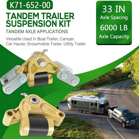 K71 652 00 E Z Flex Tandem Axle Equalizer System Suspension Kit Hd Trailer Kit Ebay