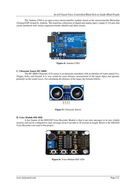 An IoT based Voice Controlled Blind Stick to Guide Blind People | DeepAI