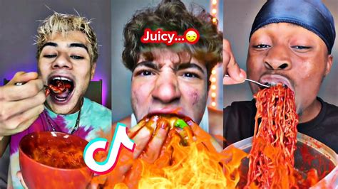 Extreme Hot Spicy Food Tiktok Compilation 10 YouTube