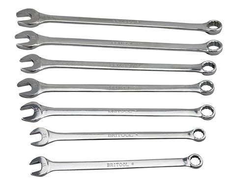 Original Britool England Extra Long Spanner Set Made In The Uk