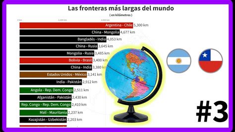 Las Fronteras M S Largas Del Mundo Youtube