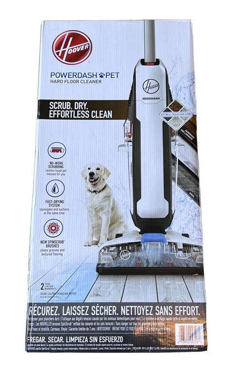 Hoover PowerDash Pet Hard Floor Cleaner Machine FH41000 NEW 73502047187