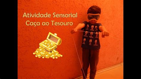 Atividade Sensorial Ca A Ao Tesouro Youtube