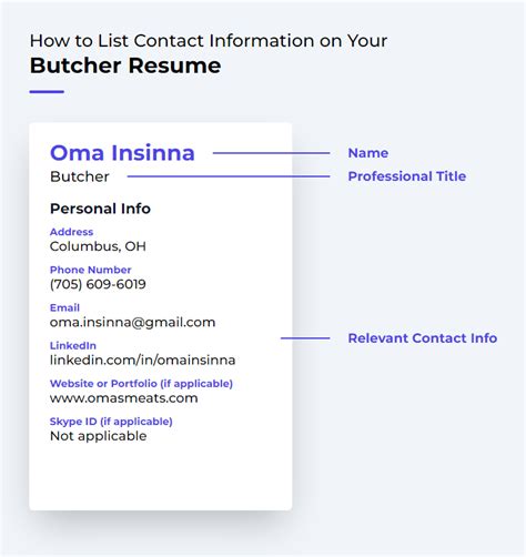 Butcher Resume Examples And Templates Resumecat