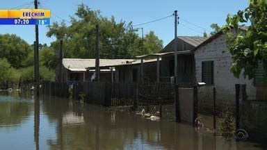 Bom Dia Rio Grande Ap S Cheia Fam Lias Come Am A Voltar Para Casa Na