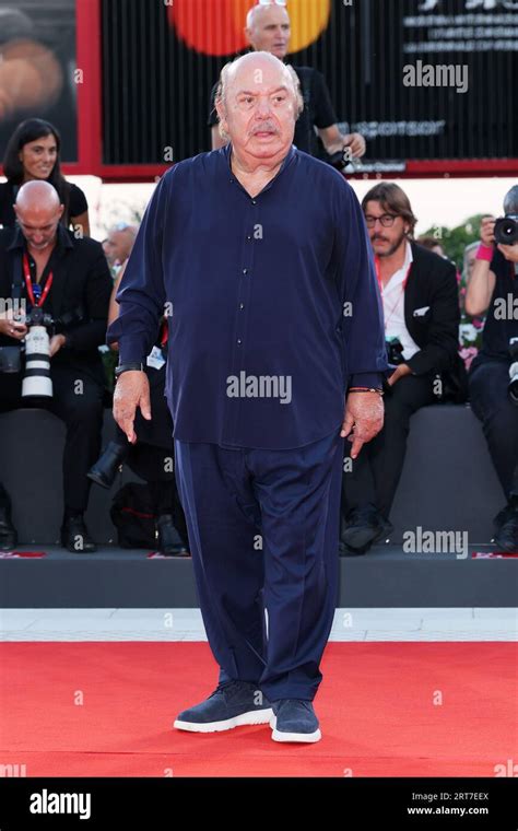 Venice Italy Sep Lino Banfi Attends A Red Carpet For The Movie