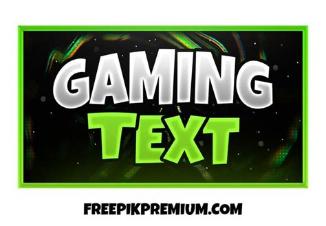 YouTube gaming thumbnail free download psd text effect background ...