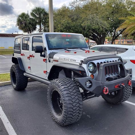 Hood Handle Billet Royal Hooks Red Fits Jeep Wrangler Jk Jku And