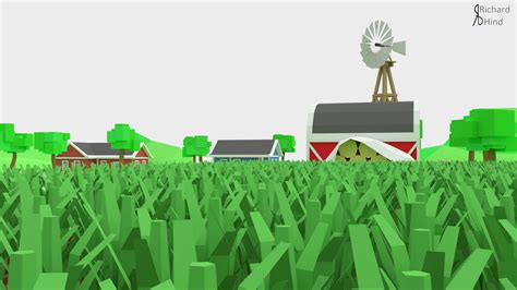 D Model Low Poly Farm By Richard Hind Vr Ar Low Poly Cgtrader