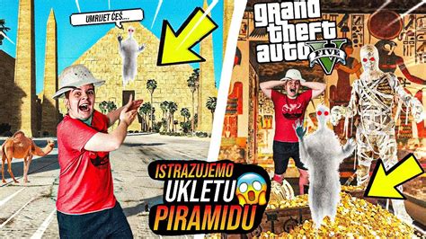 ISTRAŽUJEM UKLETU PIRAMIDU U GTA 5 napala me mumija GTA 5