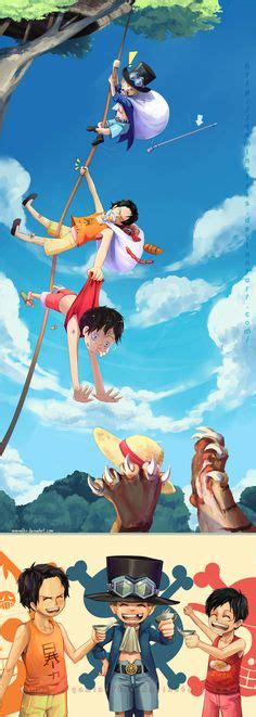 20 Ideas De One PieceJust Sabo Luffy Ace And Curly Dadan