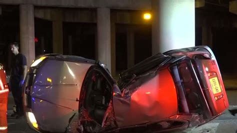 Car Nearly Ripped In Half In North Houston Wreck Abc13 Houston