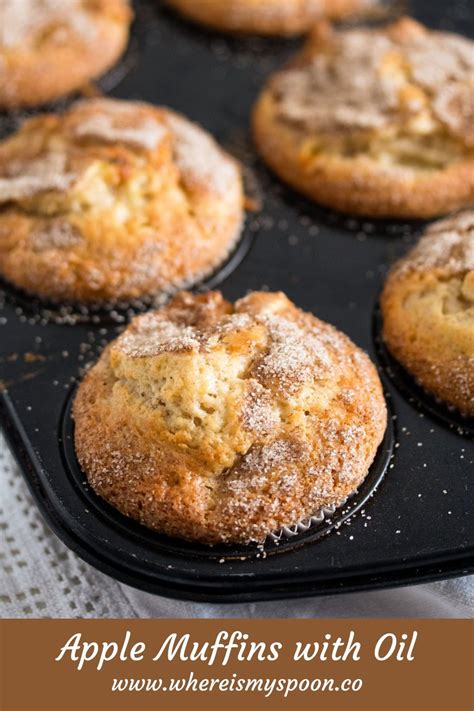 Moist Apple And Cinnamon Muffins With Oil Apple Recipes Easy Apple