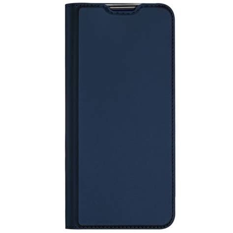 Dux Ducis Slim Softcase Bookcase Voor De Xiaomi 12 12X Donkerblauw