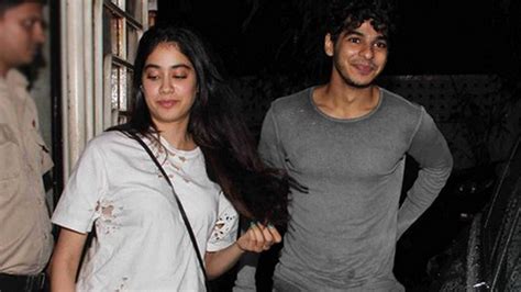 SPOTTED: Sridevi's daughter Janvi Kapoor and Ishaan Khatter at 'Baby ...