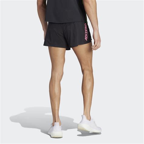 Adidas Adizero Running Split Shorts Black Adidas Uae