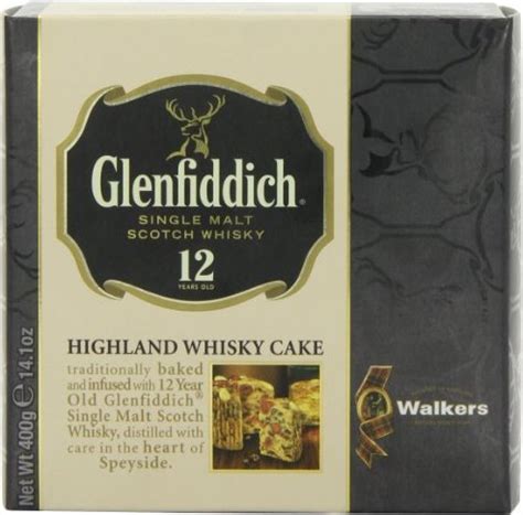 Walkers Shortbread Glenfiddich Highland Whisky Cake