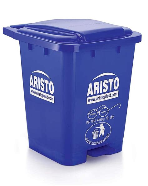 Aristo Dustbin With Pedal 45 Ltr Plastic Dustbin With Lid Dustbin