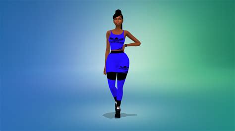 The 2-IN-1 AF ADIDAS Active Wear Outfit - The Sims 4 Catalog