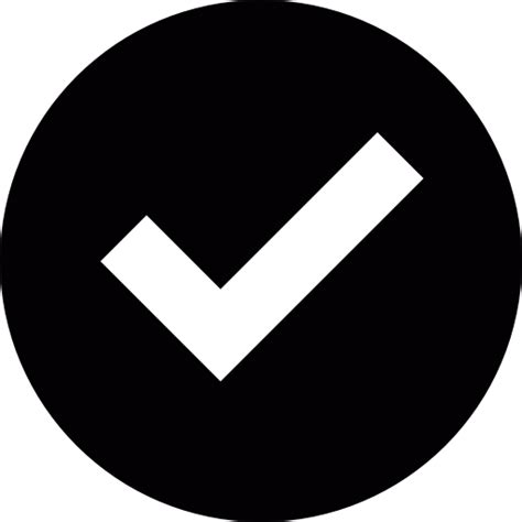 Black Checkmark Logo