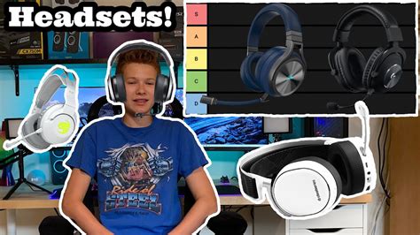 Ranking EVERY Popular Gaming Headset Tier List YouTube