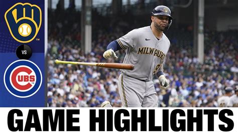 Brewers vs. Cubs Game Highlights (8/12/21) | MLB Highlights - Win Big ...