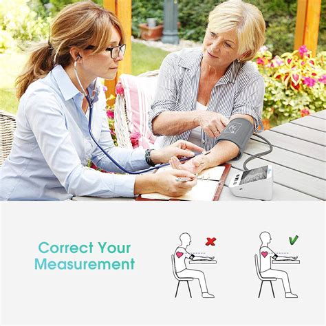 Annsky Digital Blood Pressure Monitor for Home Use - Large LCD Display