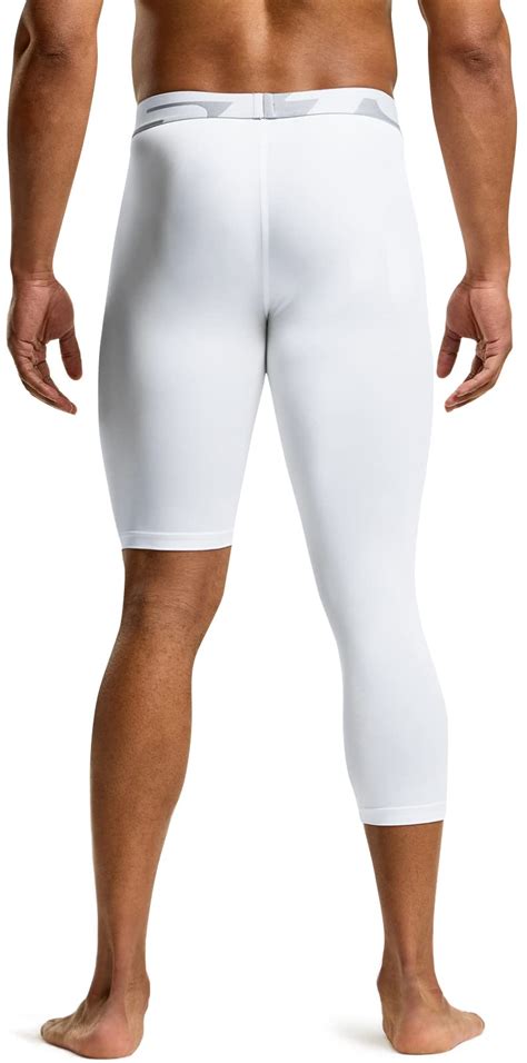 Tsla Mens Compression Pants Cool Dry Athletic Workout