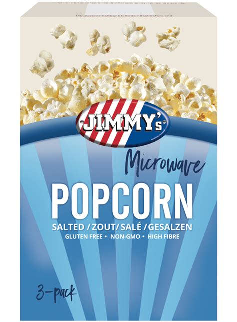 Microwave popcorn - Jimmy's Popcorn