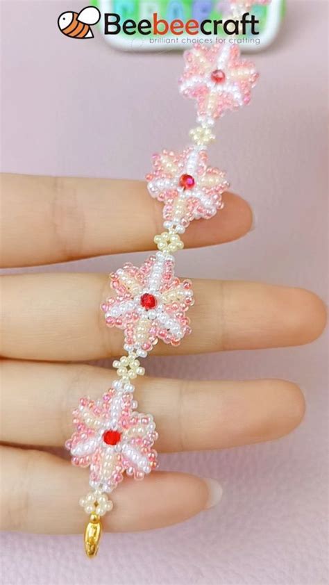 Beebeecraft Diy Seed Beads Flower Earrings Artofit