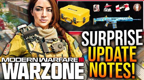 Whosimmortal Warzone New Surprise Update Patch Notes Major Gameplay