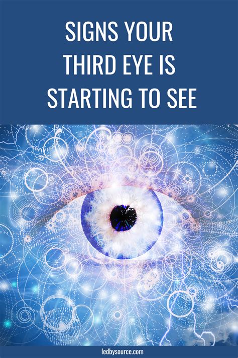 Signs Your Third Eye Is Starting To See Third Eye Spiritual Eyes