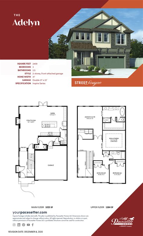 Desrochers Villages Adelyn Floor Plan Edmonton AB Livabl