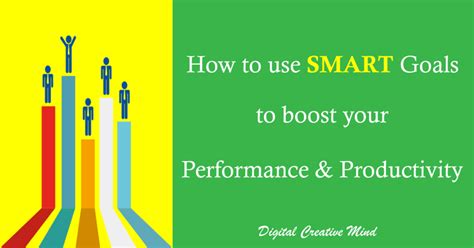 How To Use Smart Goals To Boost Your Performance For Free