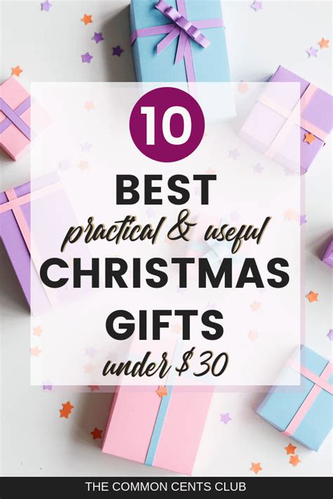 30 Most Wished For Practical Christmas Gifts – The Common Cents Club