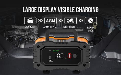 Amazon Nexpeak Nc Battery Charger V V Lifepo Lead