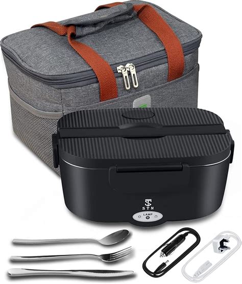 Stn Electric Lunch Box 75w Heated Lunch Box With Insulated Bags And Big