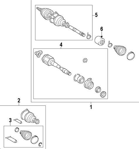 Toyota Highlander Cv Joint Kit Front W Venice