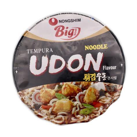 Nongshim Tempura Udon Flavour Instant Noodles Big Bowl 11