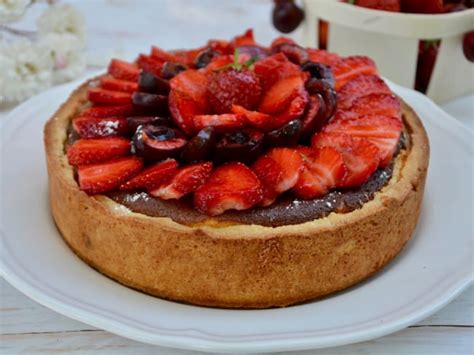 Tarte Au Fromage Blanc Et Fruits Rouges Recette Par La P Tite Cuisine