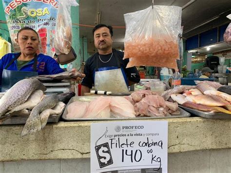 Profeco Yucatán verifica precios de pescados y mariscos en esta Cuaresma