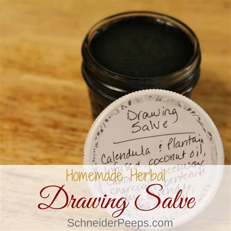 Homemade Drawing Salve For Infection