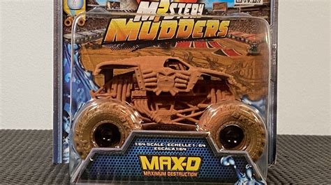 Spin Master Monster Jam Mystery Mudders Max D Series Youtube