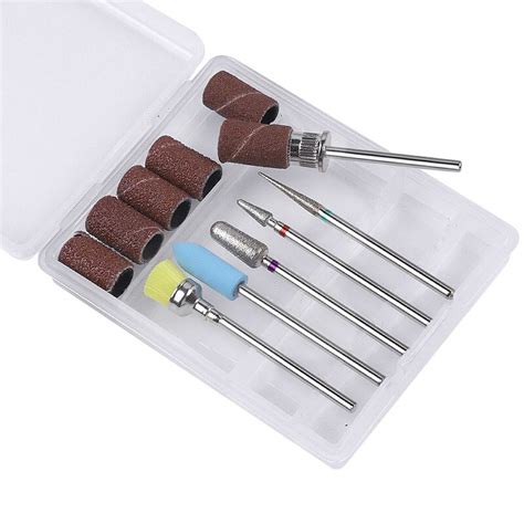 Pcs Wolfraam Stalen Nail Boor Kits Set Met Stuk Grandado