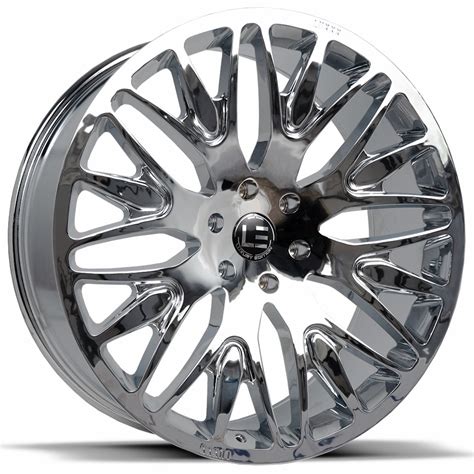 Luxxx Alloys Wheels Lux Le Chrome Rims Lux